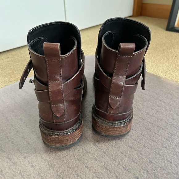 RAG & BONE DRISCOLL CHELSEA FLAT BOOT BOOTIES BROWN SHOES - Picture 3 of 7